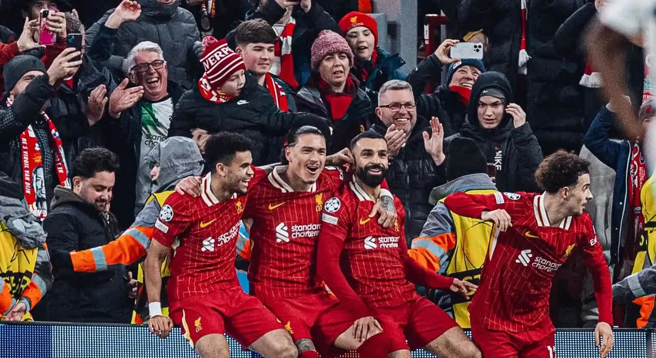 利物浦前场疯狂轰炸冲刺欧冠冠军！